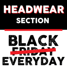 Load image into Gallery viewer, HEADWEAR - Black Everyday 2025
